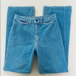 Vintage 80s Clearwater Bay Flare Jeans 28